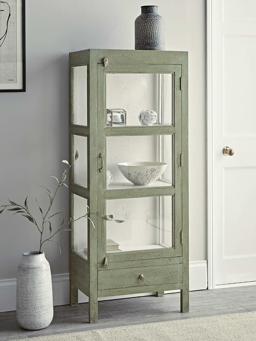 Distressed Painted Tall Cabinet