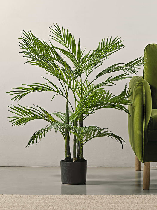Faux Potted Palm Tree
