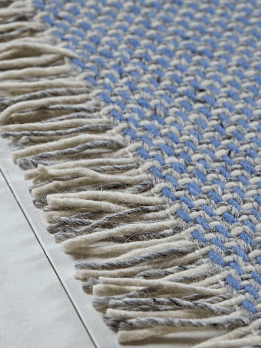 Flatweave Rug - Blue