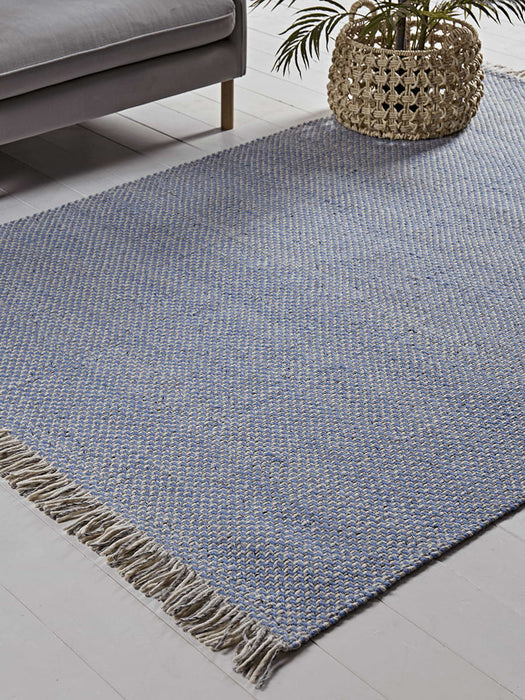 Flatweave Rug - Blue