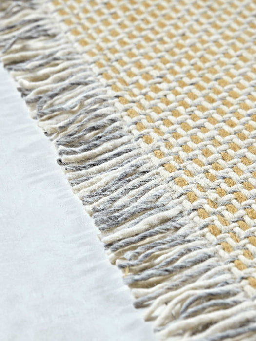 Flatweave Rug - Mustard
