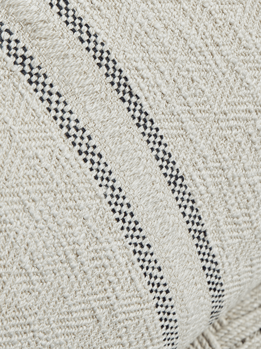 Woven Fringed Cushion