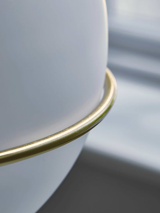 Frosted Glass Globe Lamp