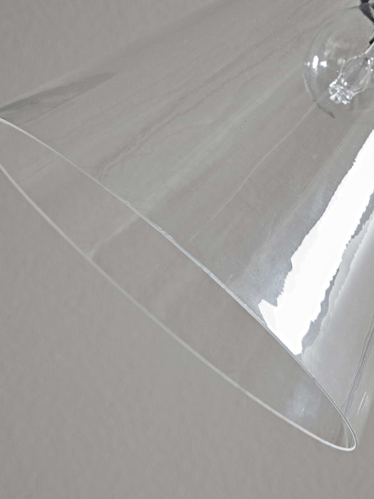 Glass & Concrete Floor Lamp