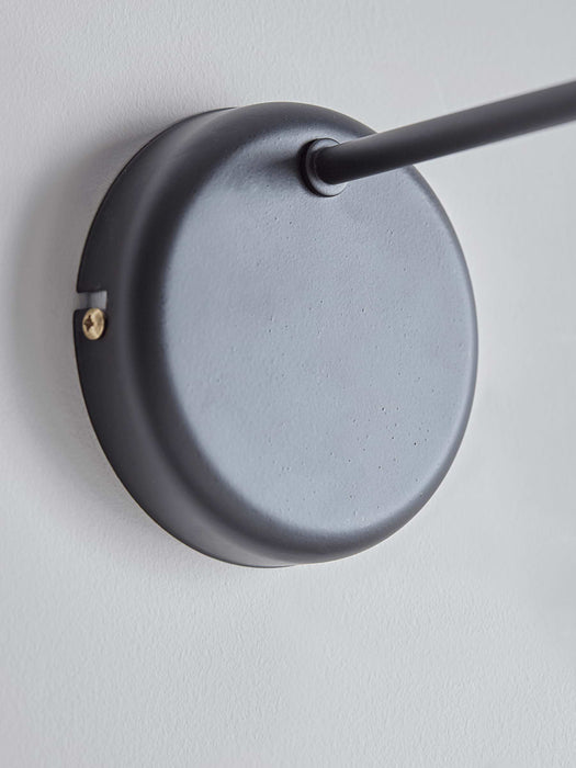 Glass Globe Wall Light