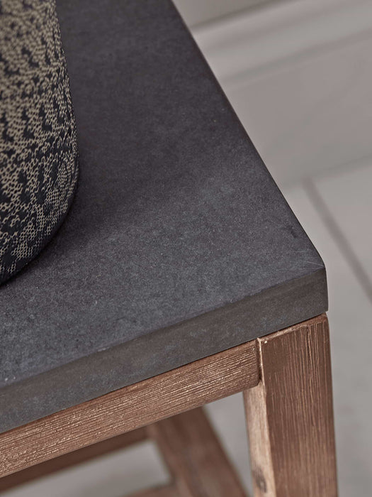 Grey Topped Storage Bench