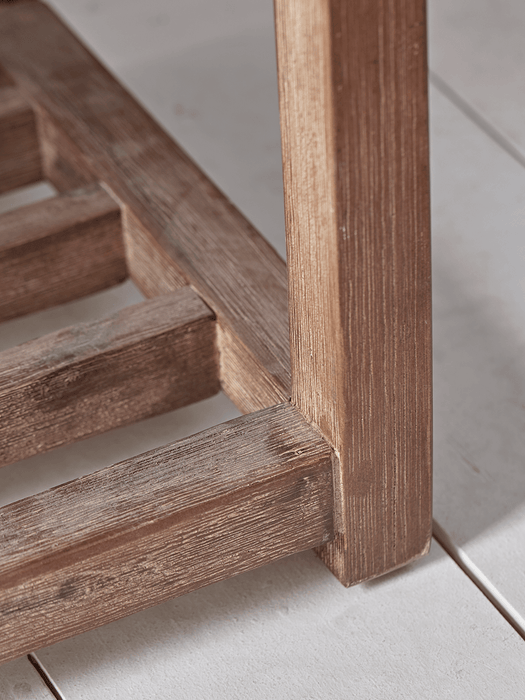 Grey Topped Storage Bench