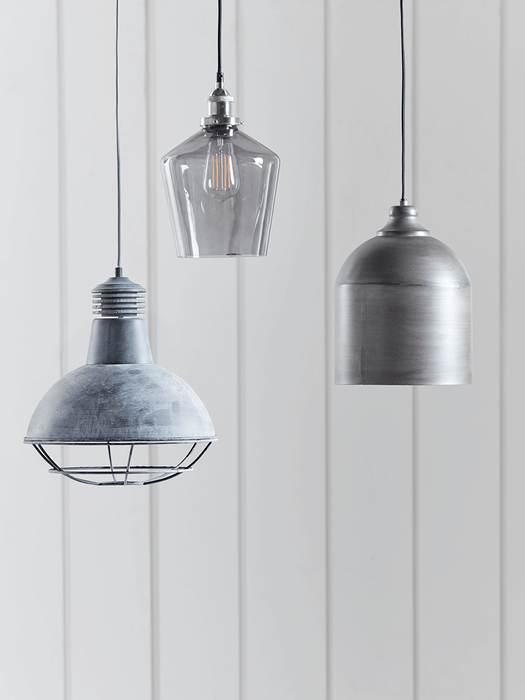 Greywash Industrial Pendant