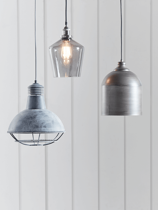 Greywash Industrial Pendant
