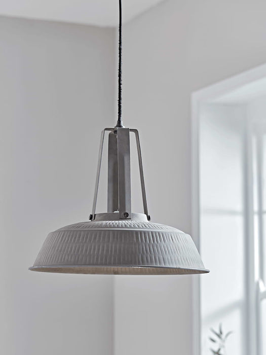 Grey Industrial Pendant