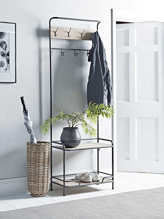 Standing Hallway Shelf Unit