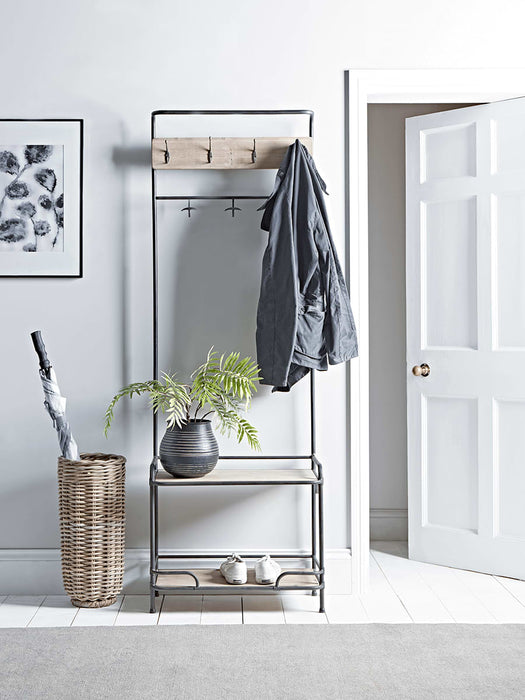 Standing Hallway Shelf Unit