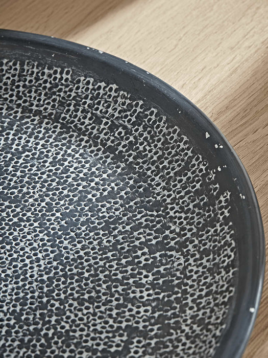 Hammered Metal Tray