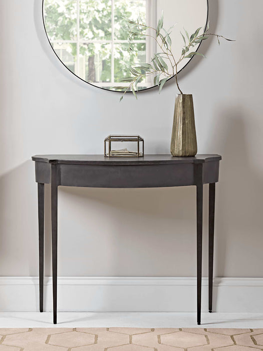 Slim Iron Demi Console Table