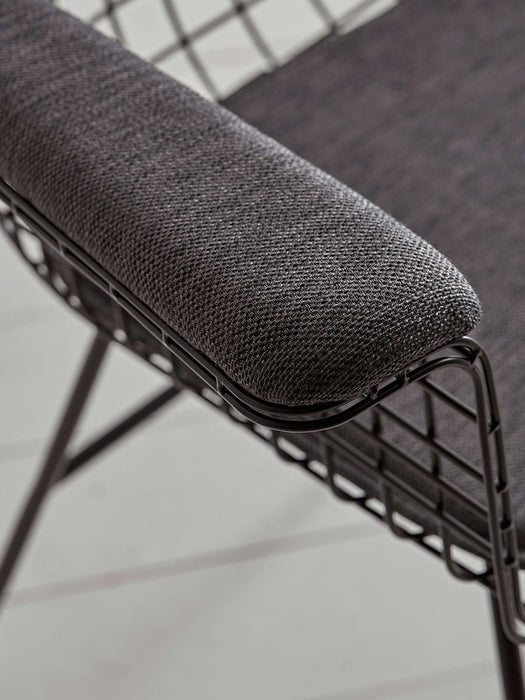 Black Iron Armchair