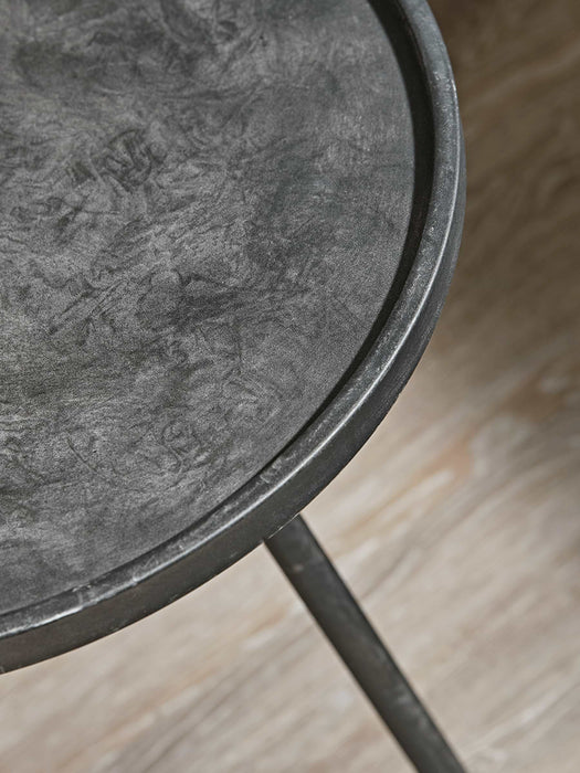 Black Iron Side Table - Small