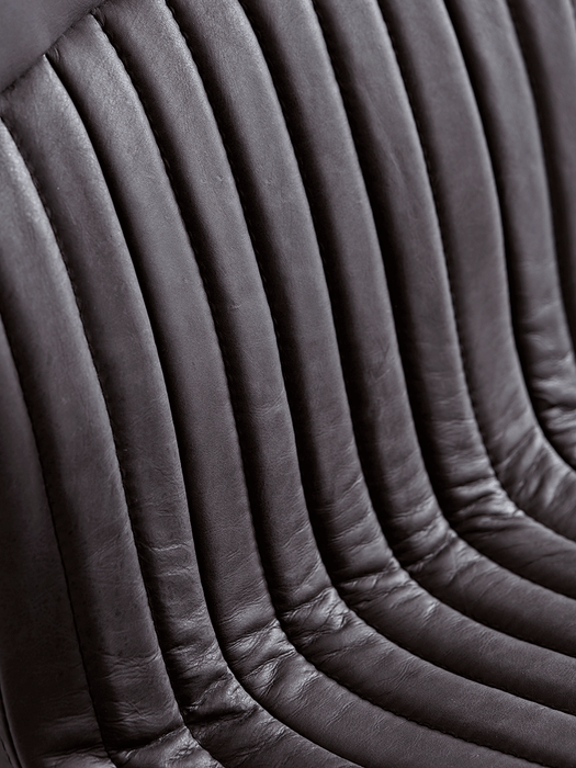 Ford Leather Dining Chair - Carbon