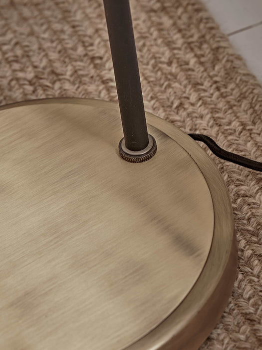 Lewes Floor Lamp - Brass