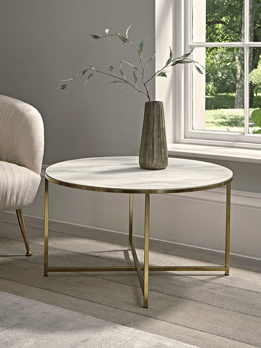 Marble Effect Coffee Table