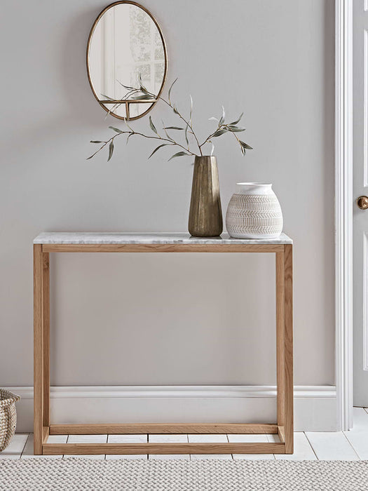 Marble Topped Console