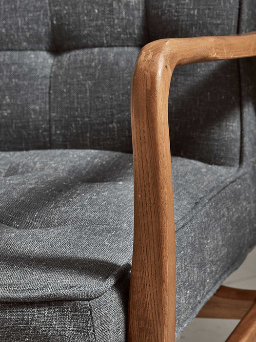 Mid Century Armchair - Linen