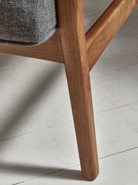 Mid Century Armchair - Linen