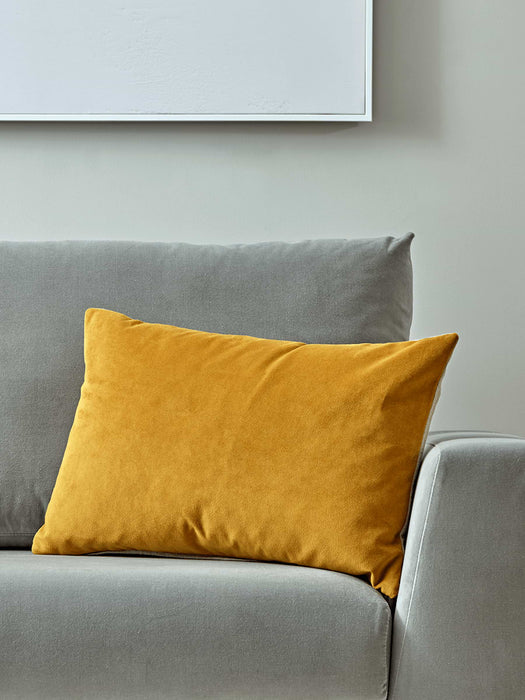 Mustard Velvet Cushion