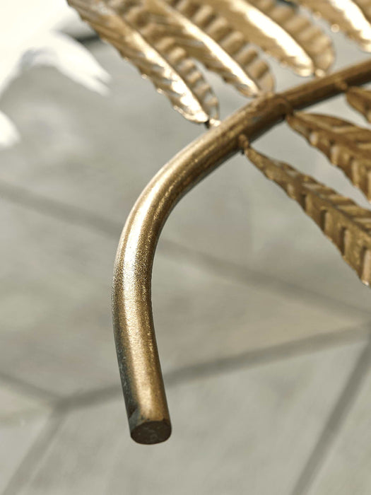 Gold Palm Dish