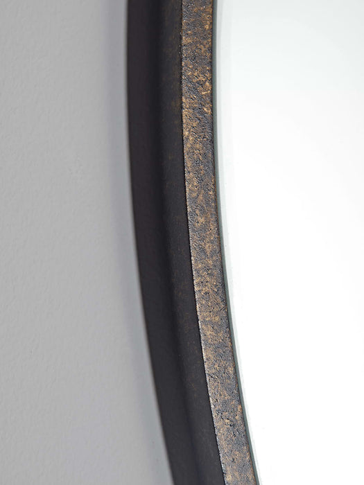 Decorative Panelled Mirror - Round