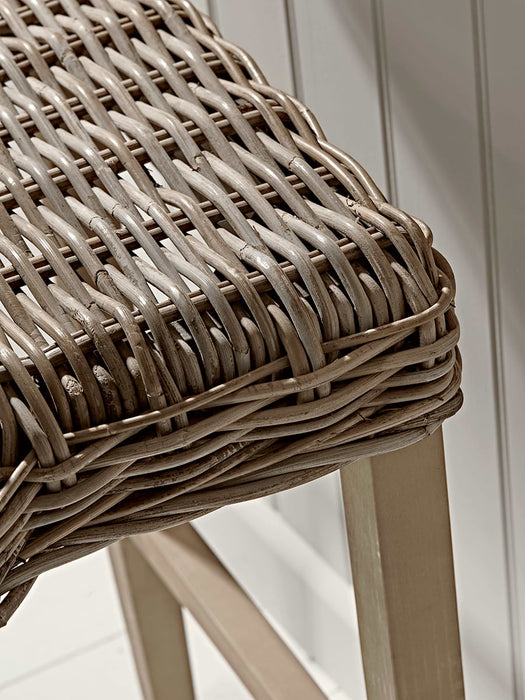 Round Rattan Counter Stool