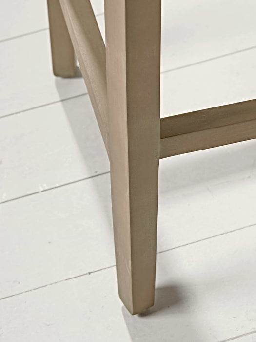 Round Rattan Counter Stool