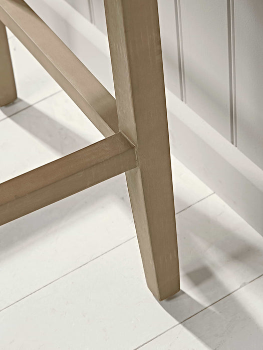 Round Rattan Counter Stool