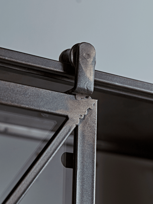 Industrial Sliding Door Wall Cabinet