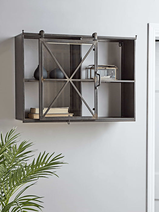 Industrial Sliding Door Wall Cabinet