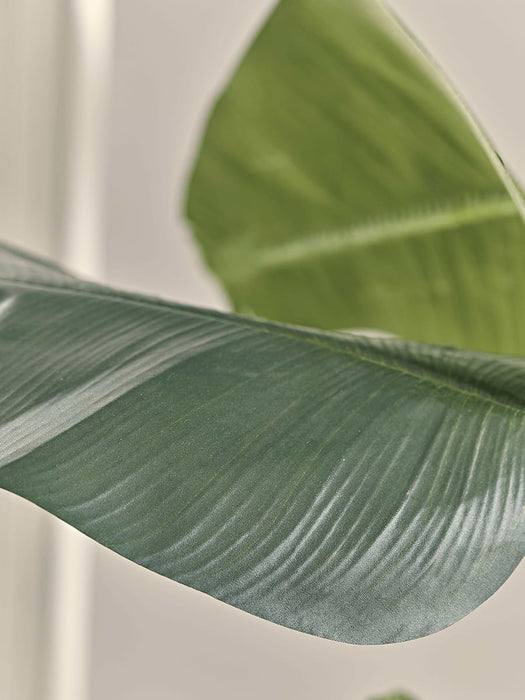 Faux Potted Banana Plant
