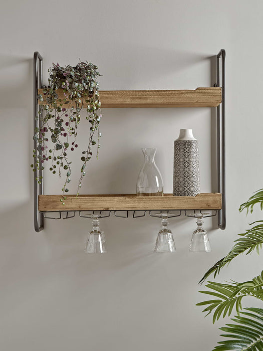 Rustic Wall Rack