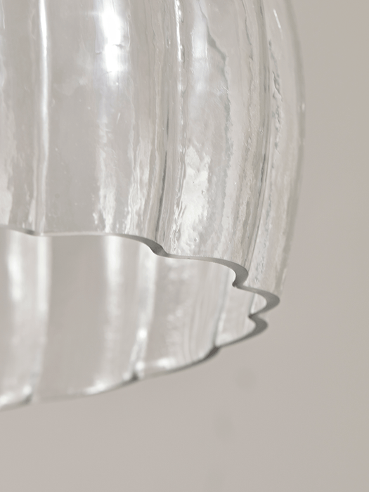 Safi Fluted Glass Pendant