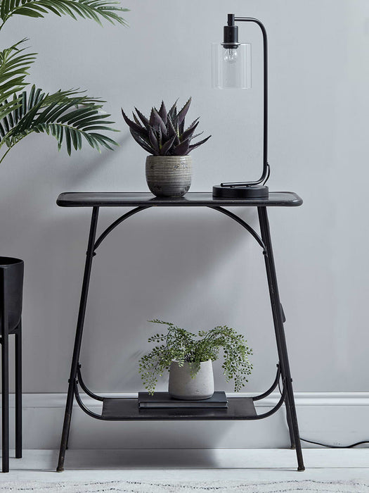 Slimline Industrial Console Table