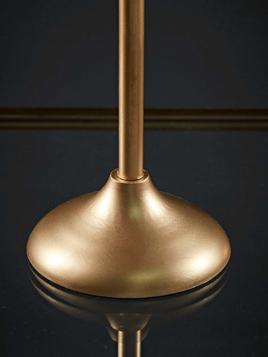 Brushed Gold Candlestick - Medium