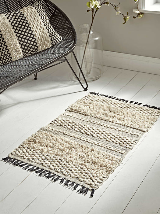 Sula Bedside Rug - Black