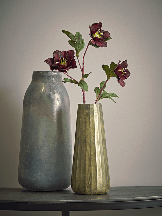 Tapered Brass Vase