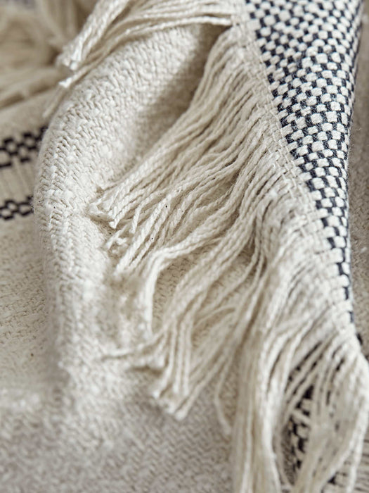 Woven Fringed Throw