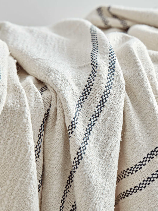 Woven Fringed Throw