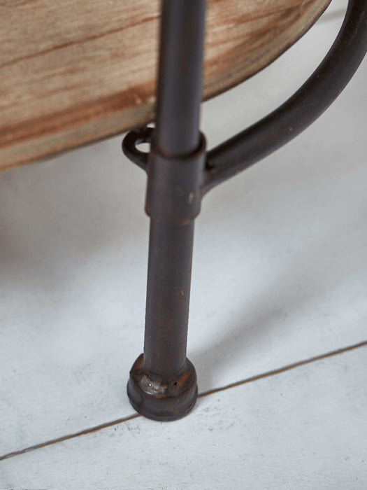 Tall Wooden Shelf Unit