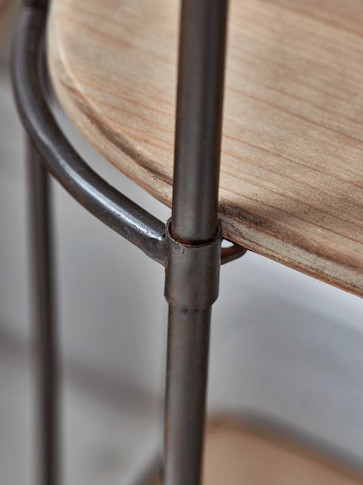 Tall Wooden Shelf Unit
