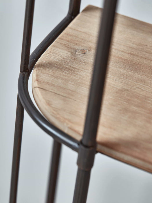 Tall Wooden Shelf Unit