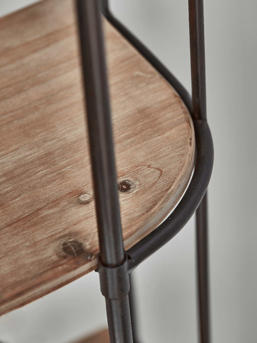 Tall Wooden Shelf Unit