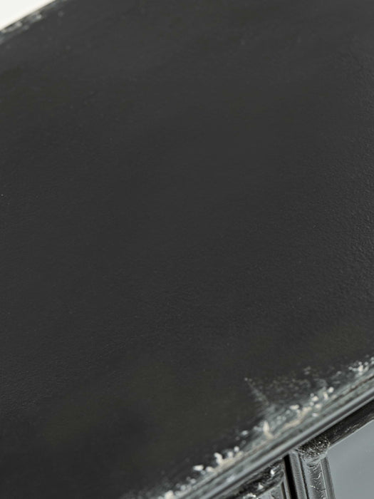 Black Iron Wall Cabinet