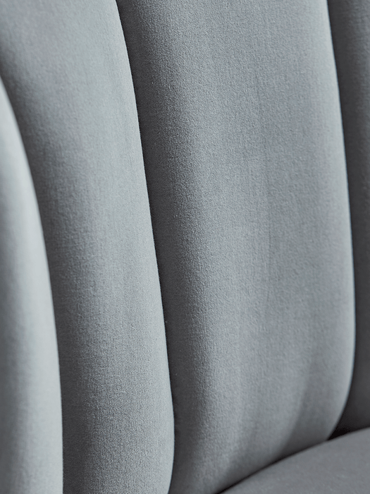 Westbury Chair - Swedish Grey Cotton Velvet
