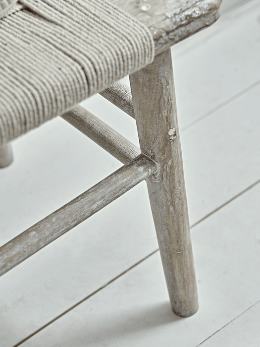 Woven Rope Bench